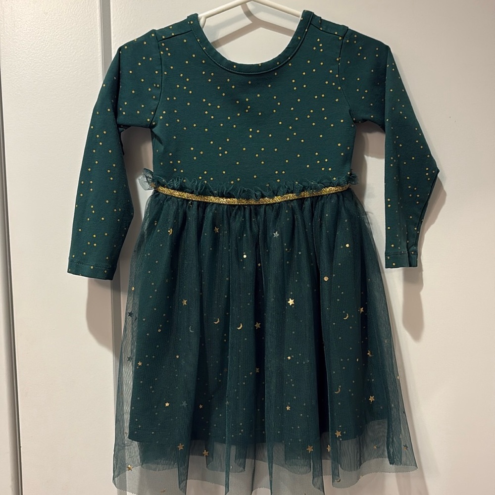Green Hannah Andersson Holiday dress